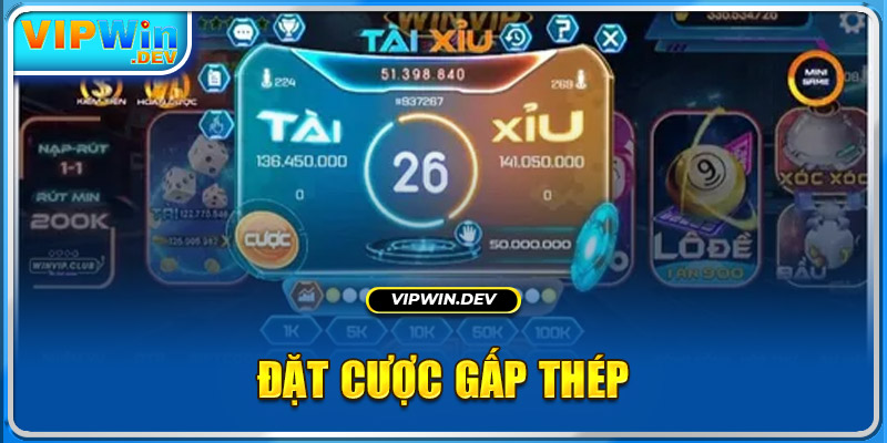 Đặt cược gấp thép