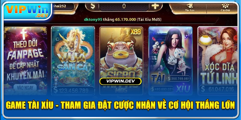 Game Tài Xỉu - Tham Gia Đặt Cược Nhận Về Cơ Hội Thắng Lớn